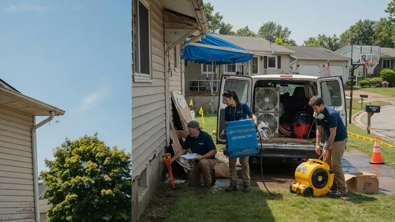 Ceiling Leak Cleanup in Hardwick, MA near me